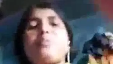 Horny Dehati wife displaying her naked pussy on live video call
