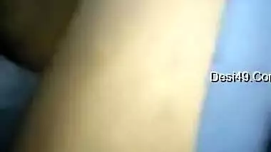 Today Exclusive- Desi Wife Pussy Video Record By Hubby