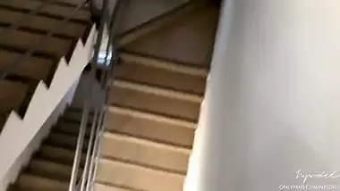 CREAMPIE- Big ass girl secretly gives her best friend's boyfriend a delicious BLOWJOB, they almost g