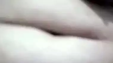 Busty milf strips and shows her hairy pussy in xxx MMS