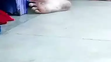 The man fucks his cousin hard in the Telugu porn