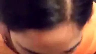 Religious aunt records her blowjob MMS sucking a dick