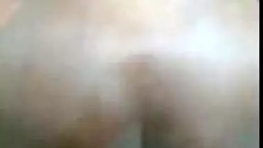 Dusky Desi maid bounces her big booty on house-owner's XXX manhood