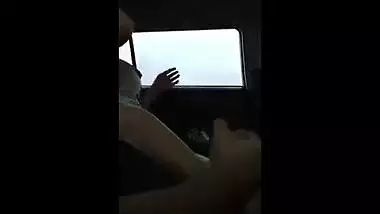 NRI angel enjoys hardcore outdoor sex with her bf in his car