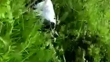 Catches a college couple fucking in an Indian outdoor sex