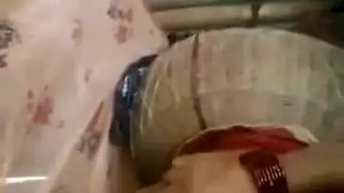 Unsatisfied Muslim wife showing her assets