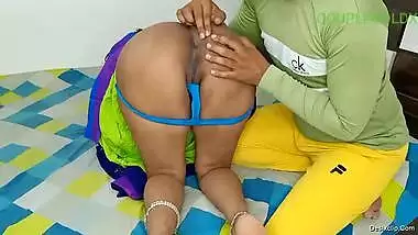 Wife ass oiled fully before pushing hard cock inside her heaven