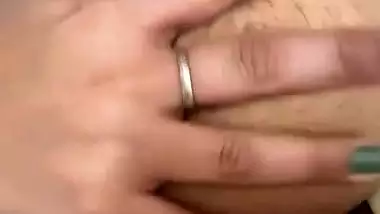 Cute wife kissing and big boobs showing update