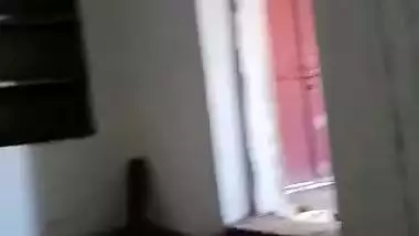 Village tenant couple sex after wife giving handjob