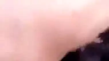 Girlfriend Outdoor Riding Her Boyfriend Big Dick & Cum Inside Her Hairy Pussy