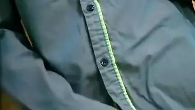 School Girl Having Fun And Playing With Her Boobs අම්මෝ තන් දෙක With Sri Lankan