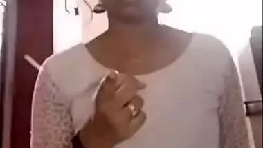 Today Exclusive- Shy Desi Girl Strip Her Cloths And Showing Her Nude Body Part 2