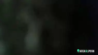 Spy video of village aunty taking bath in outdoor taken by her son's best friend