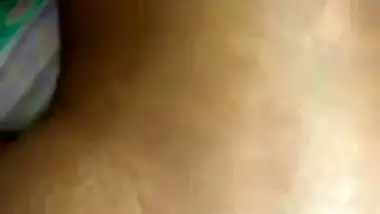 Man drills a South Indian lady’s ass in the doggy style