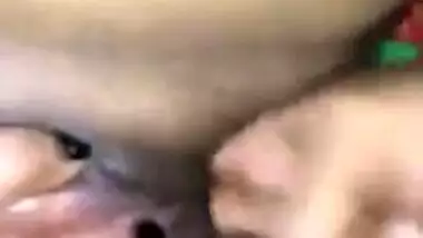 After watching porn videos Indian man fingers wife's pussy like pro