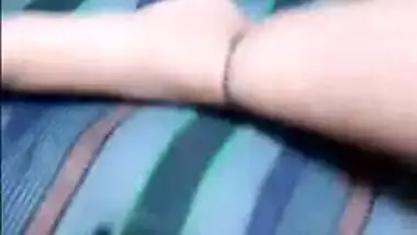 Teen Desi chick gets it on alone in this amateur MMS webcam XXX show