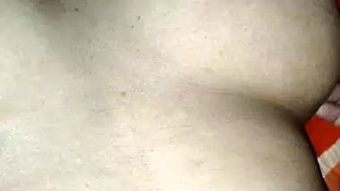 Boudi big boobs pressing by husband while she sleeps