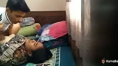 Newly engaged guy enjoys amateur sex with his innocent GF
