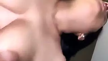 HD sex MMS of a big boob squeezing and blowjob