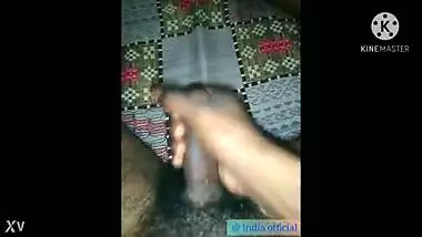 Indian boy masturbate in home video