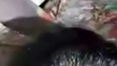 Dark nipples bhabhi nude private cam show at night