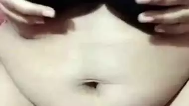 Big boobs cute girlfriend nude on video call MMS