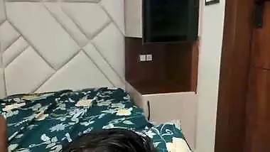 Hot Indian sex of a hot babe stripping and fucking hard