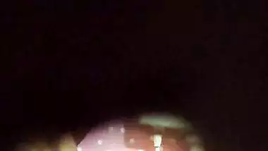 Mom bathing caught through hole by horny son