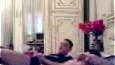 Indian horny husband humping amateur wife pussy like rabbit