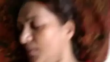 Mature aunty puffy pussy fucking by husband friend