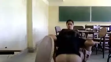 Horny coed convinces her school teacher to give her a better grade, Desi mms scandal