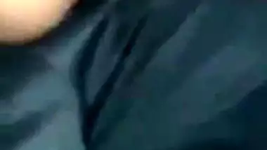 Village wife tight ass rides cock while husband watches