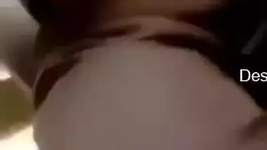 Desi shop assistant lets horny lover touch her gorgeous XXX boobs