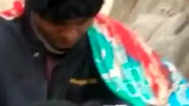 Desi MILF doesn't know XXX voyeur makes MMS video of her sucking off