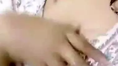 Huge boobs showing gorgeous girl fingering video