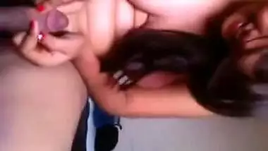 Large melons college girl enjoys hardcore sex with her boyfriend