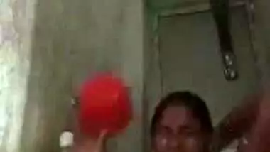 Desi female buys a camera and takes it to shower room to film XXX video